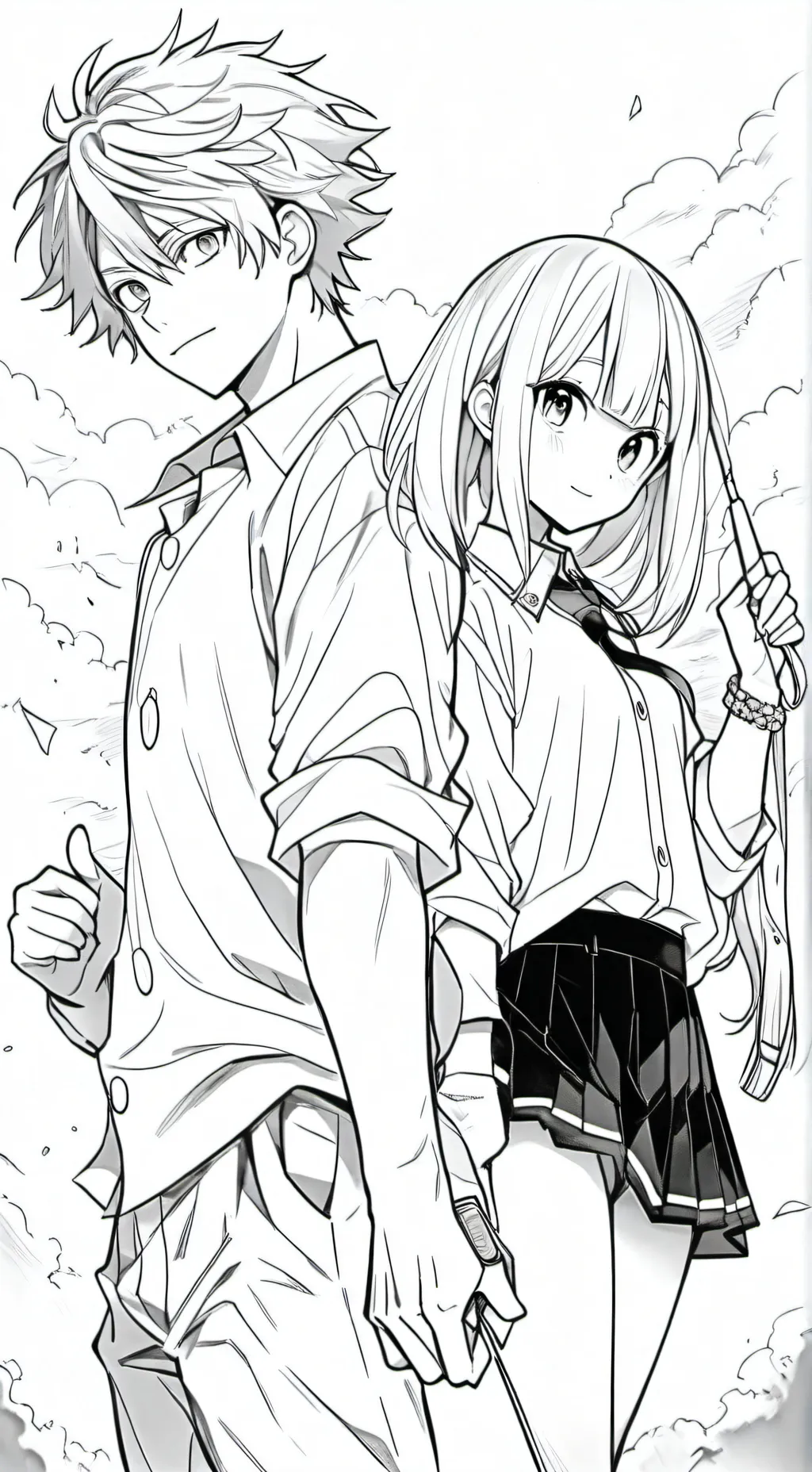 ai character: MHA- background