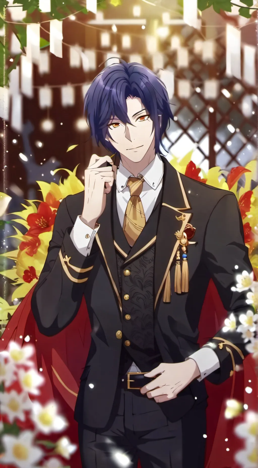 ai character: Kitsune Yuri background