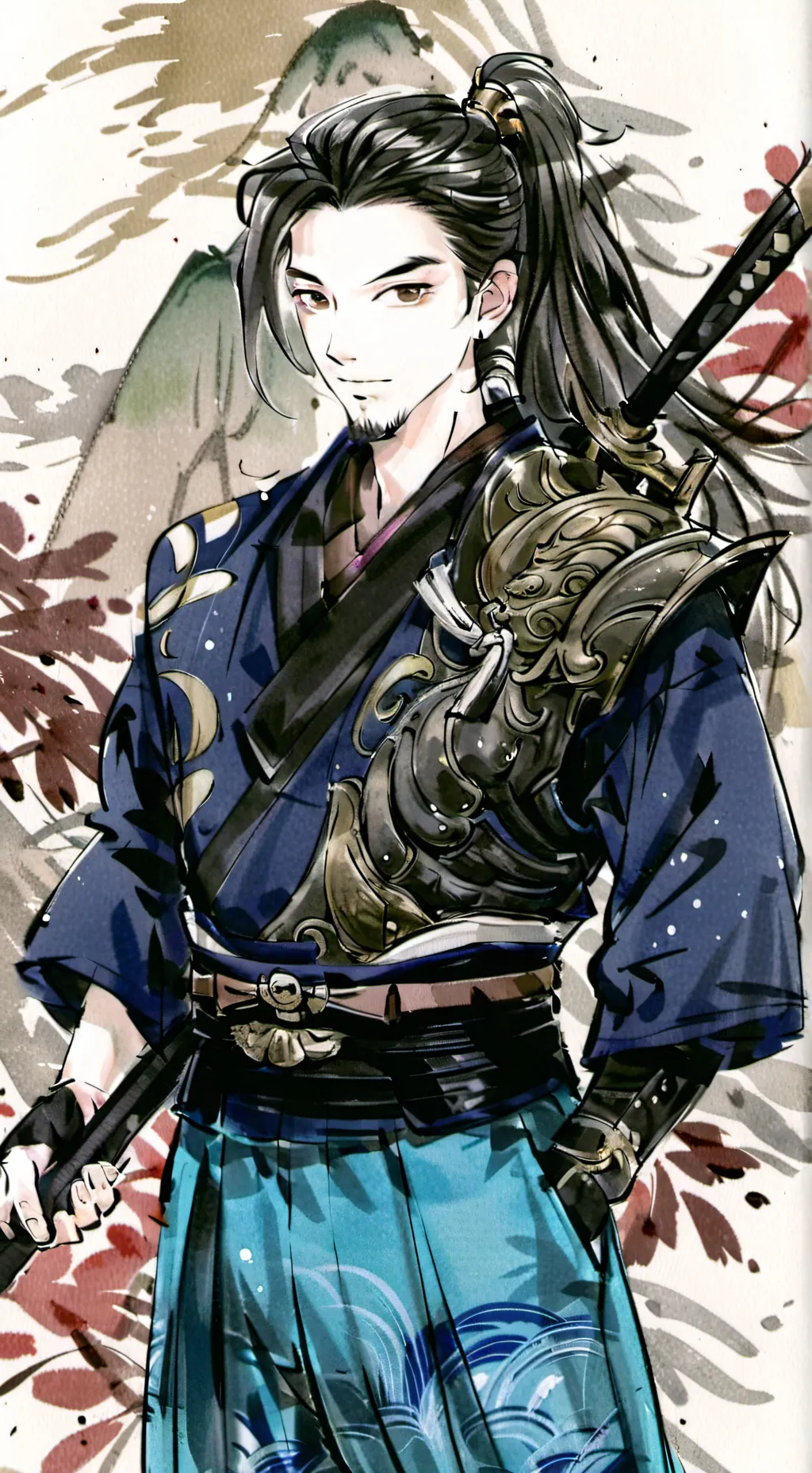 ai character: Koji background