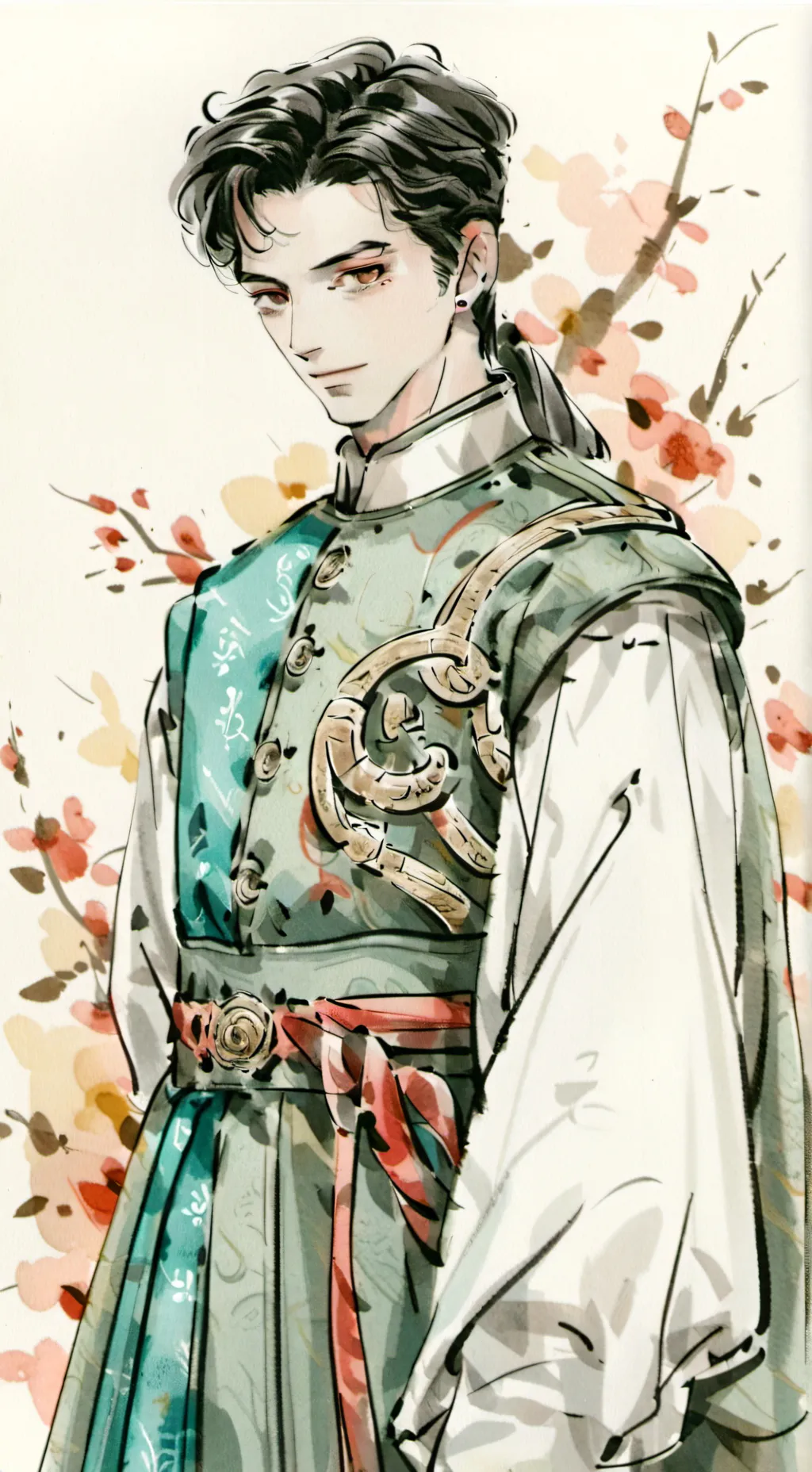 ai character: Manuel caliente  background
