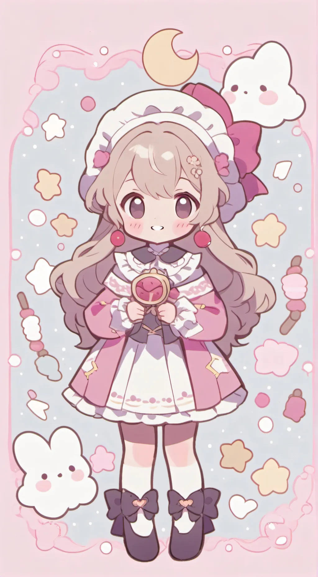 ai character: Lucy et Maria background