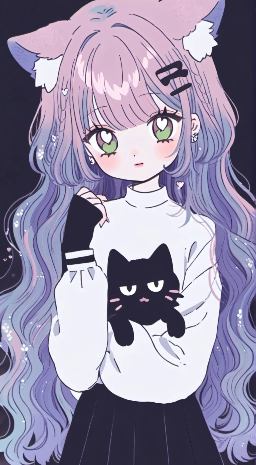 ai character: Crystal background