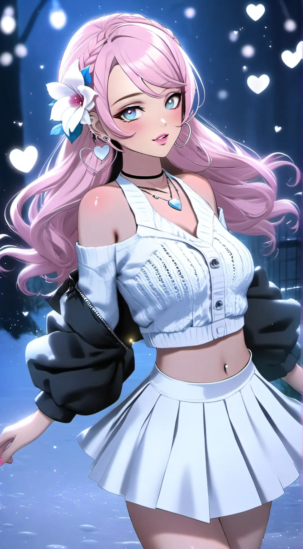 ai character: MIYEON background