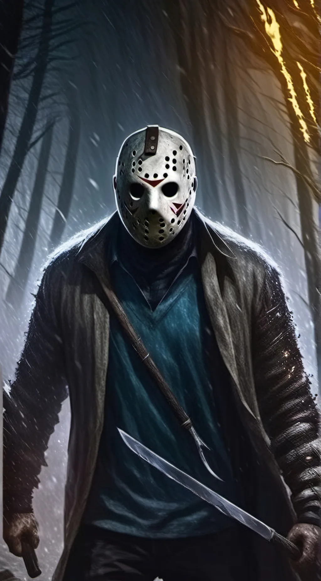 ai character: jason voorhees  background