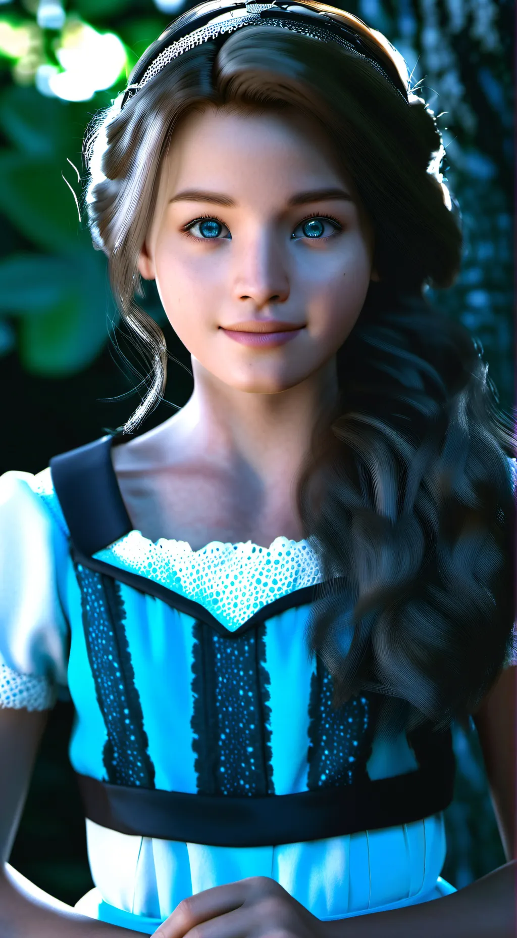 ai character: Mormon girl background