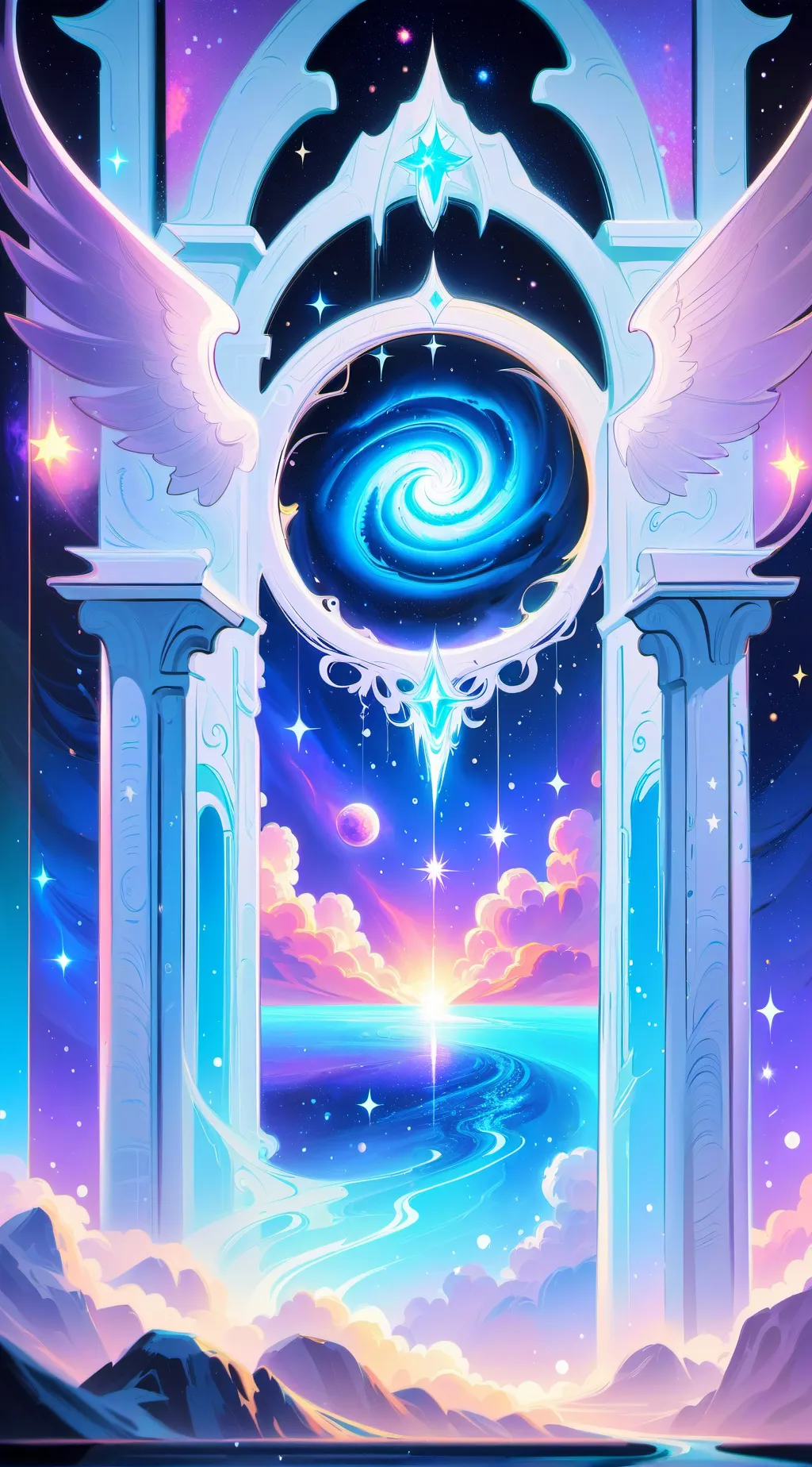ai character: a portal? background