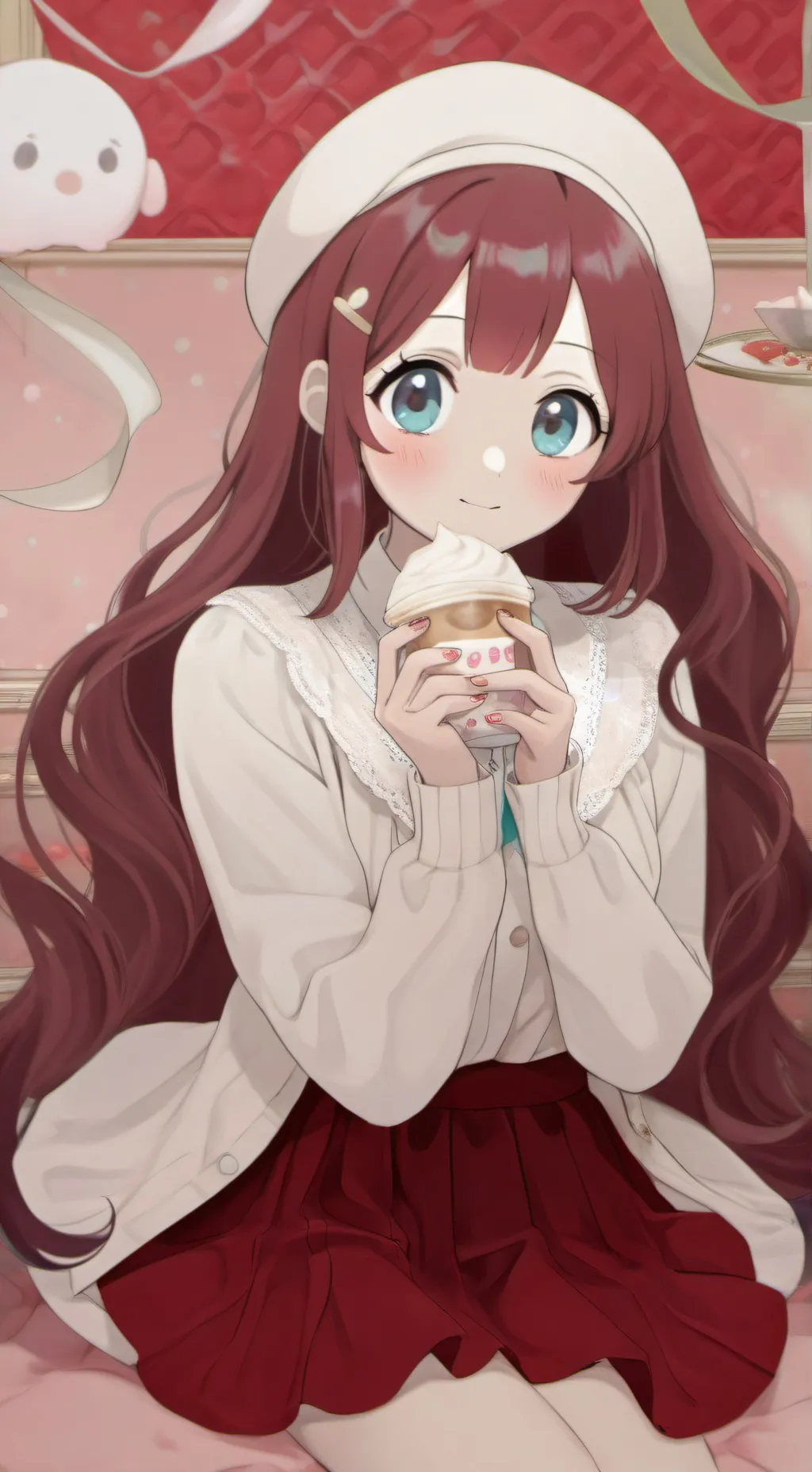 ai character: Ariana background