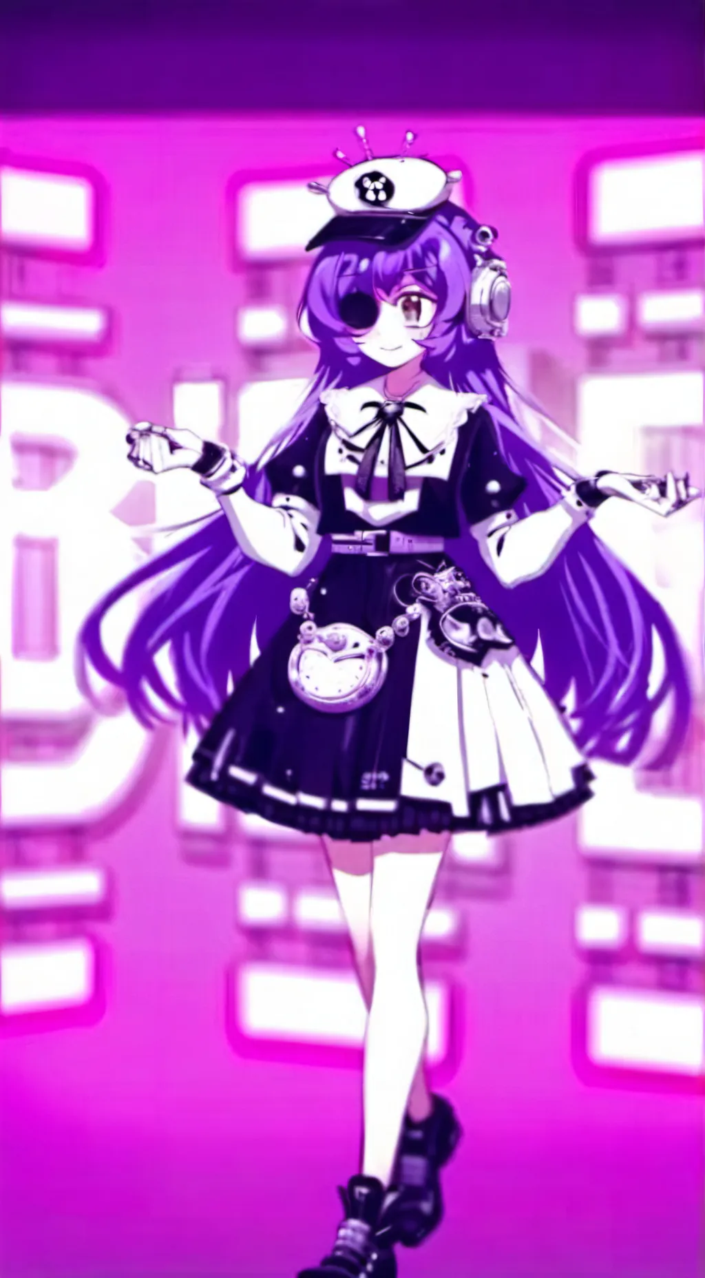ai character: shine of my idol background