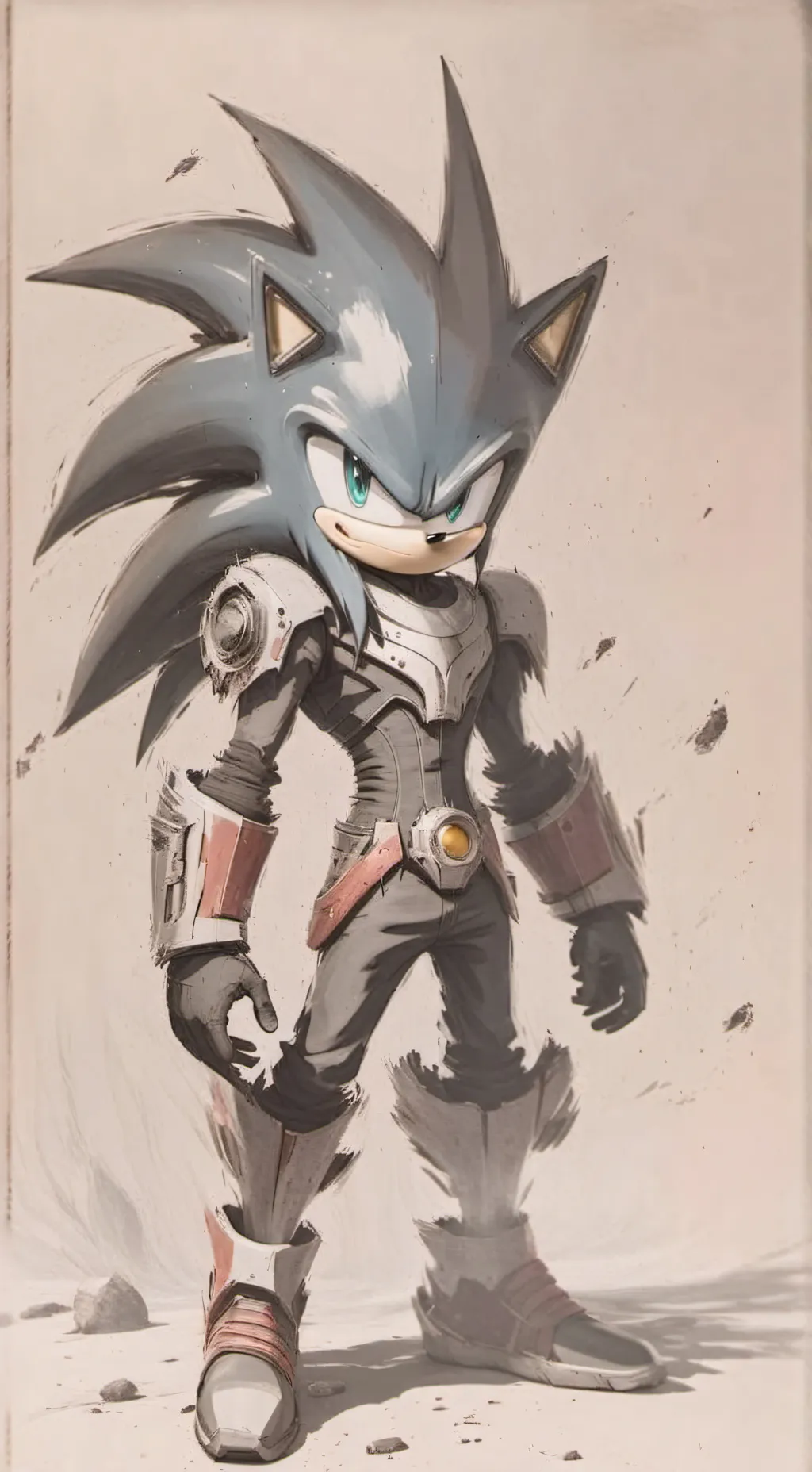 ai character: Sonic Prime background