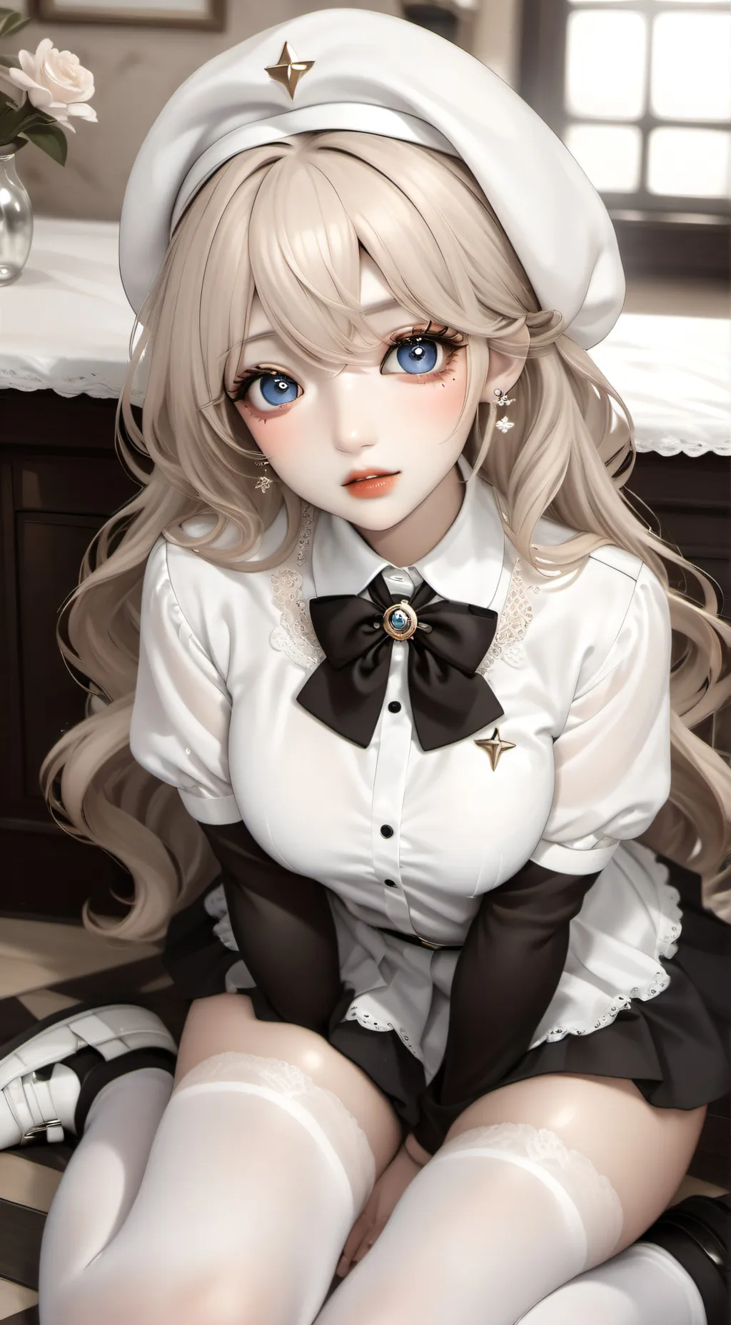 ai character: Eduard y Emily background