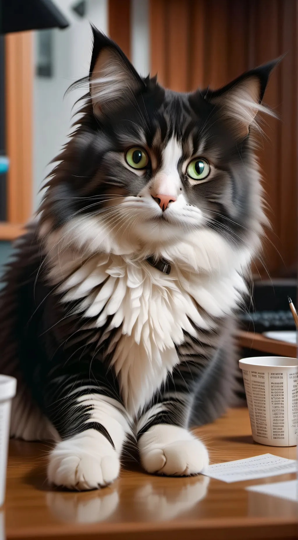 ai character: Scratcha background