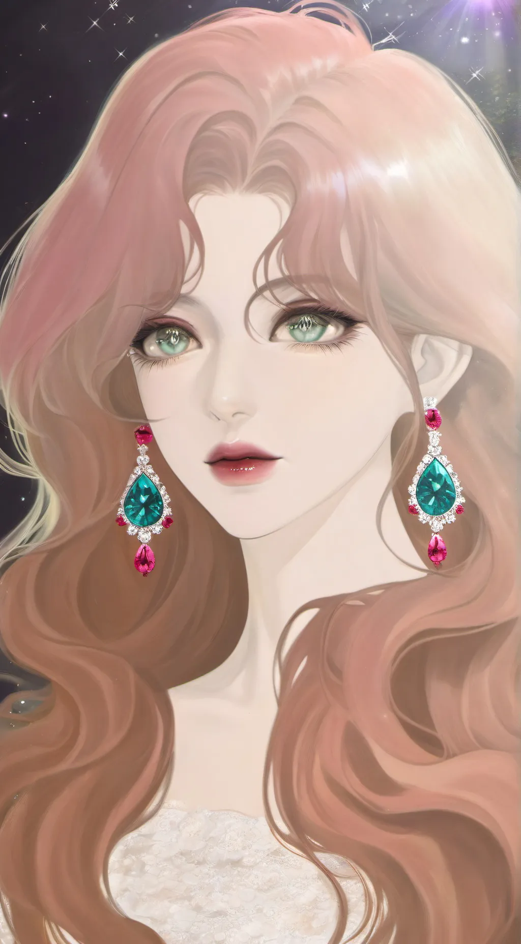 ai character: Nice blue crue  background