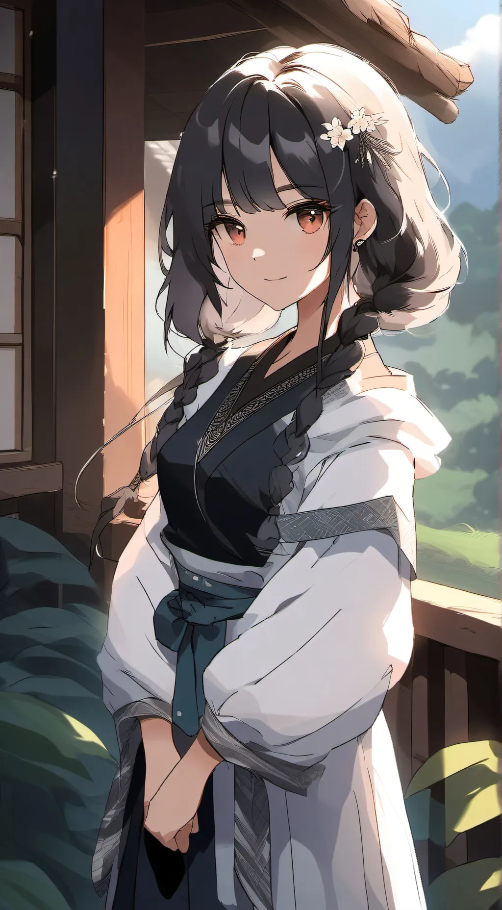 ai character: Suzie  background