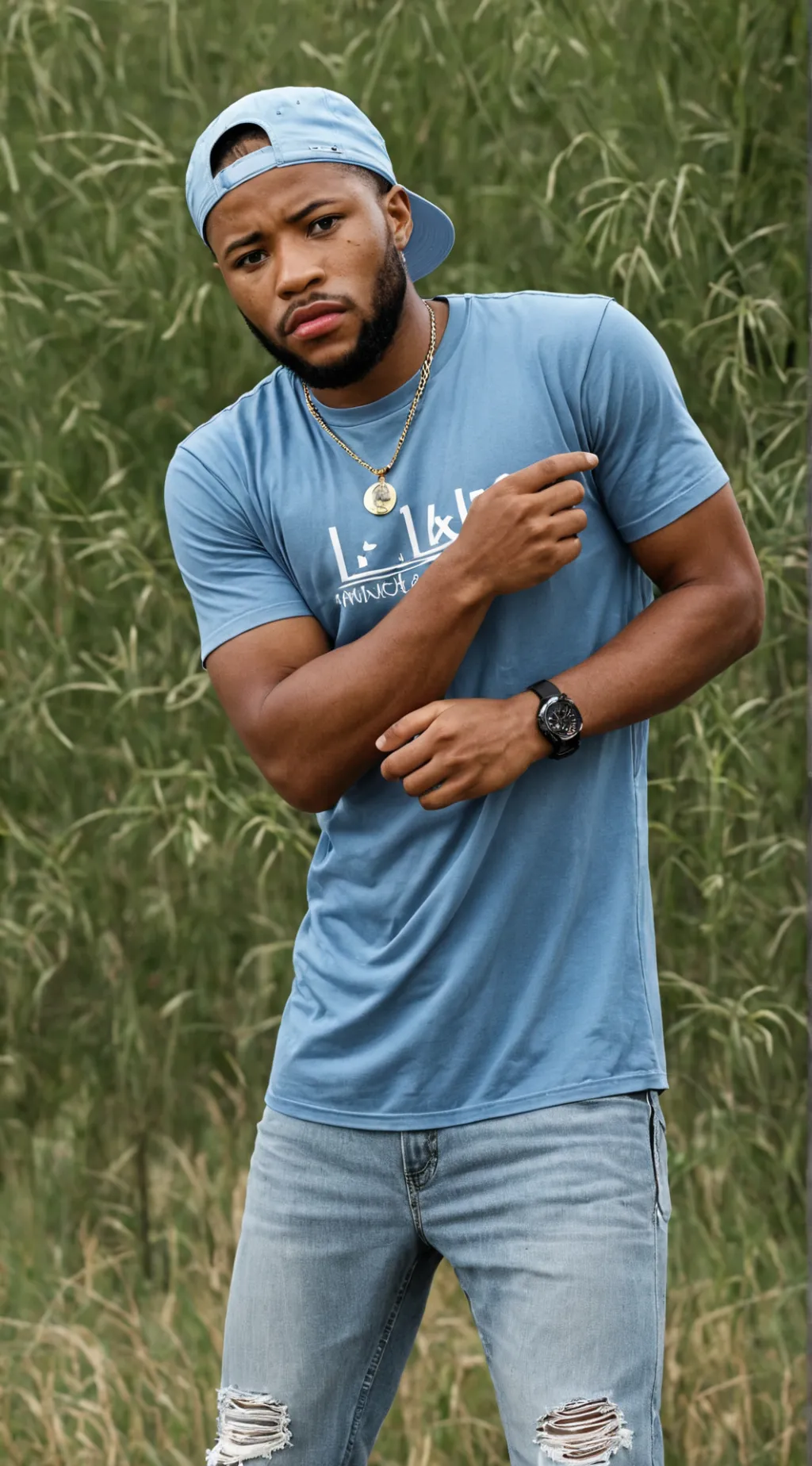 ai character: Trey background