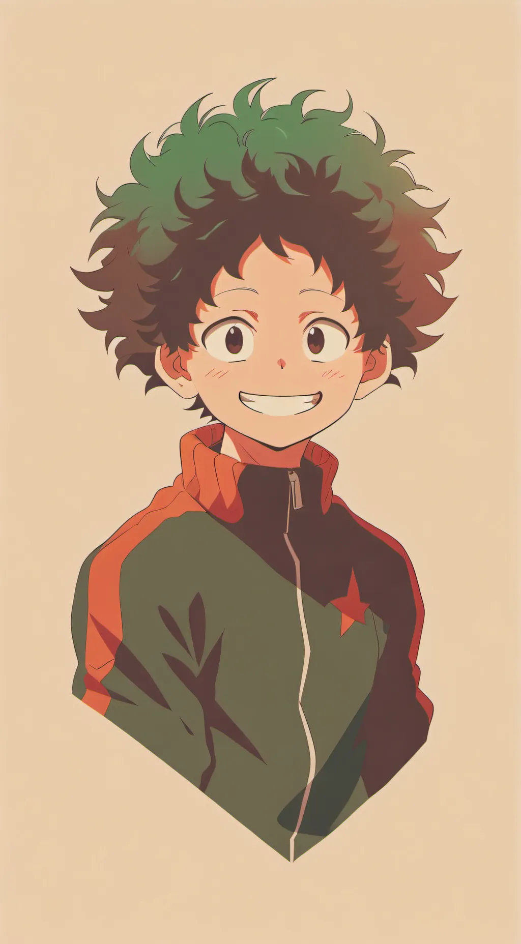 ai character: Deku background