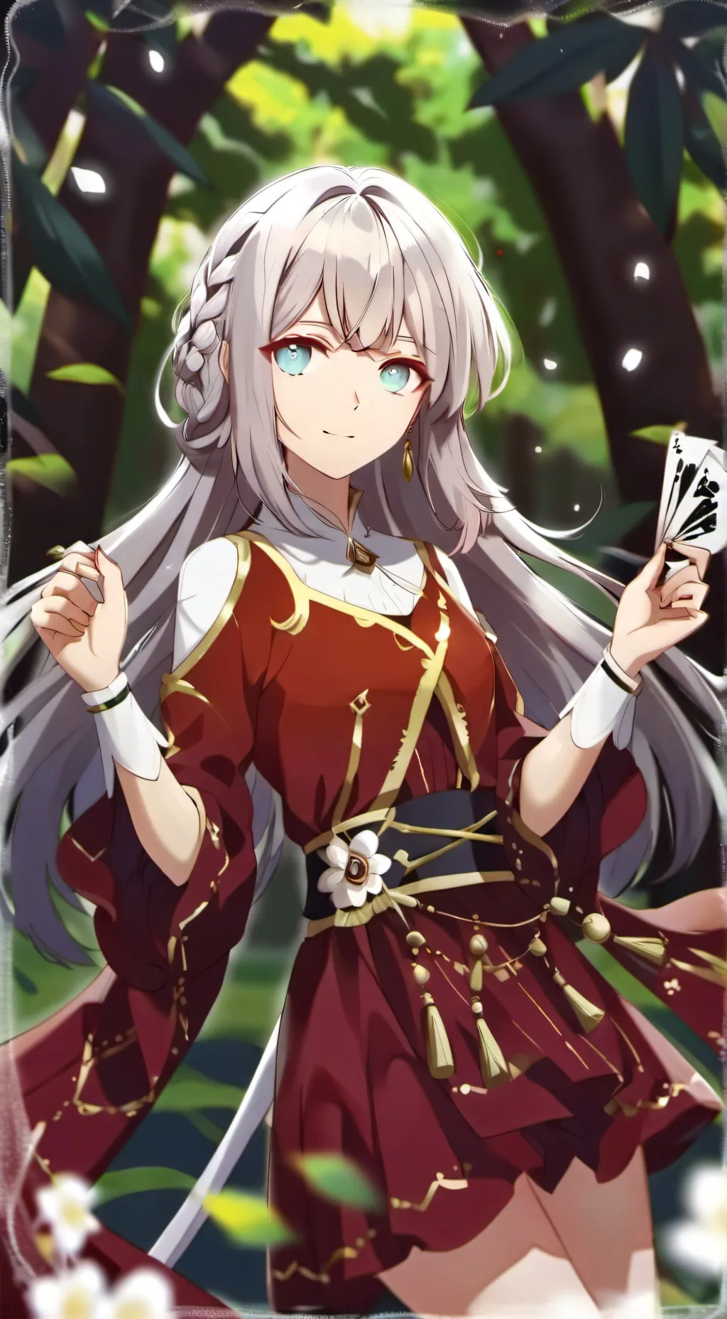 ai character: лана background