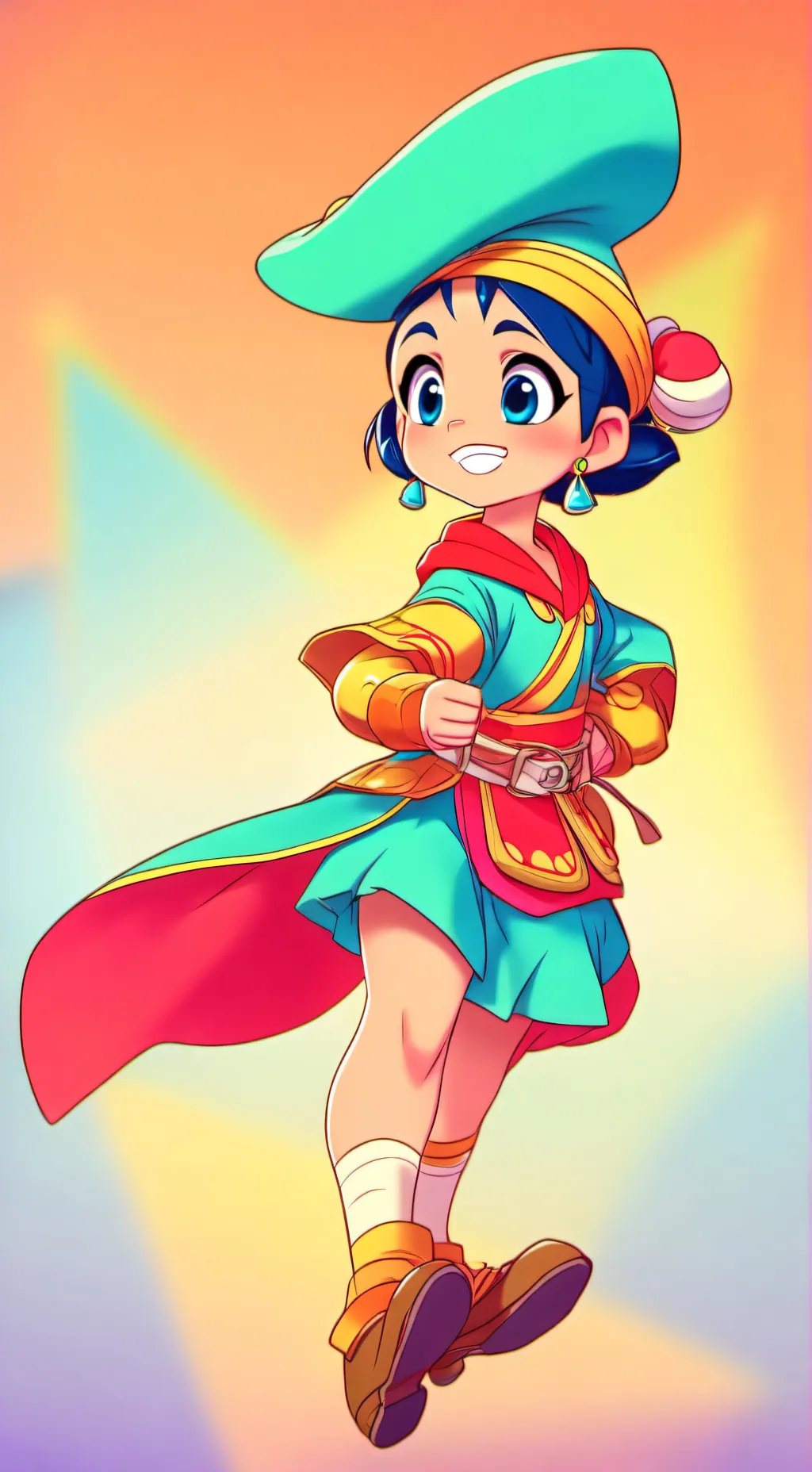 ai character:  Akugo background