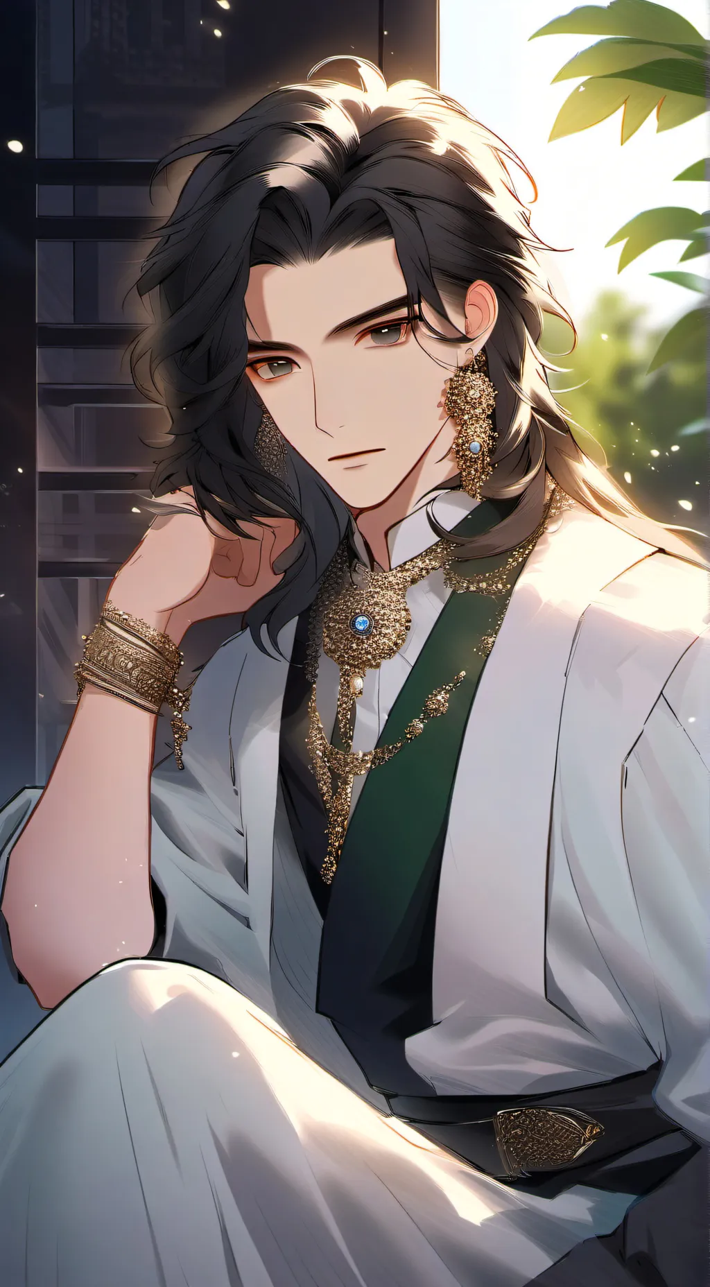 ai character: дэби background