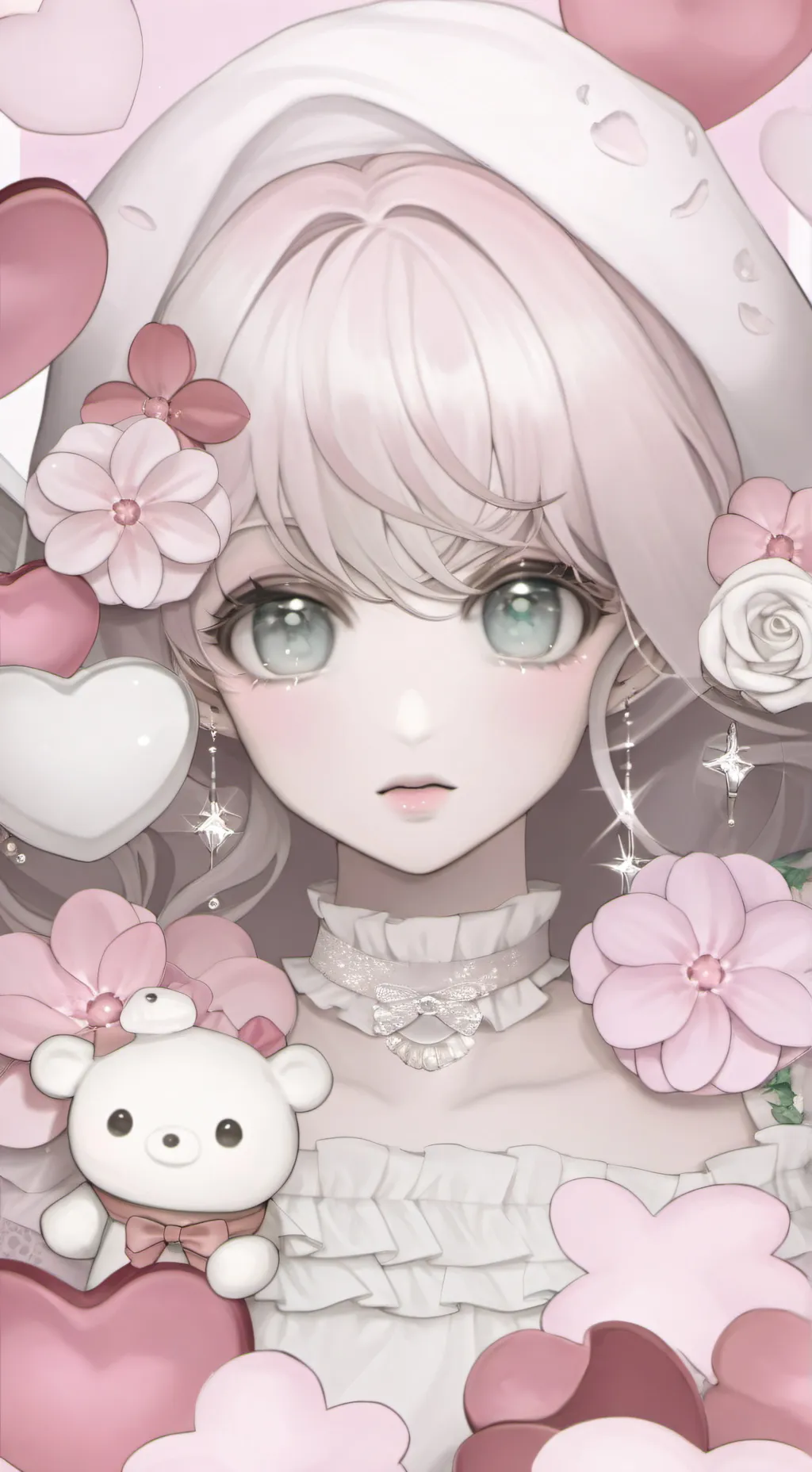 ai character: Ariana ￼ background