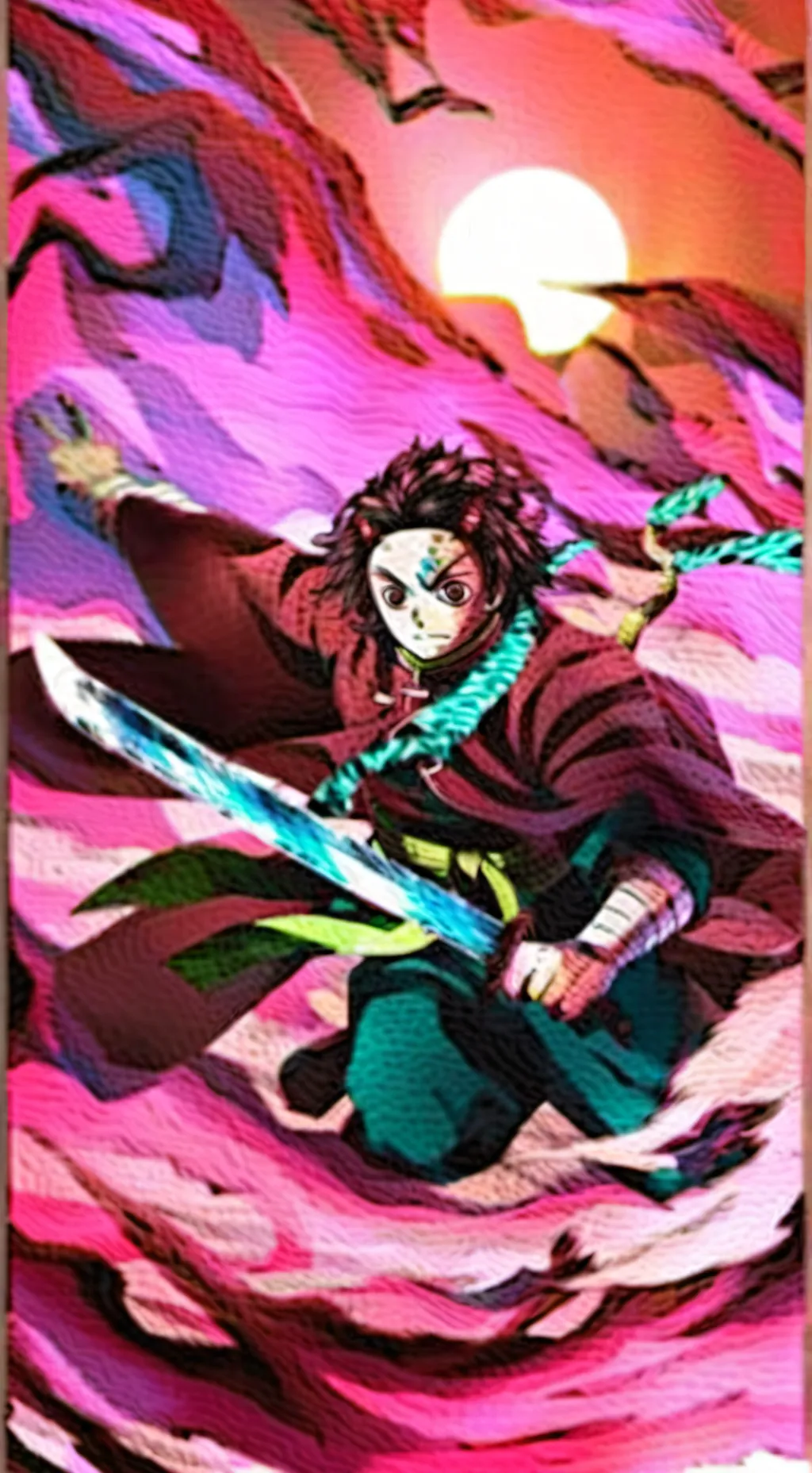 ai character: démon slayer  background