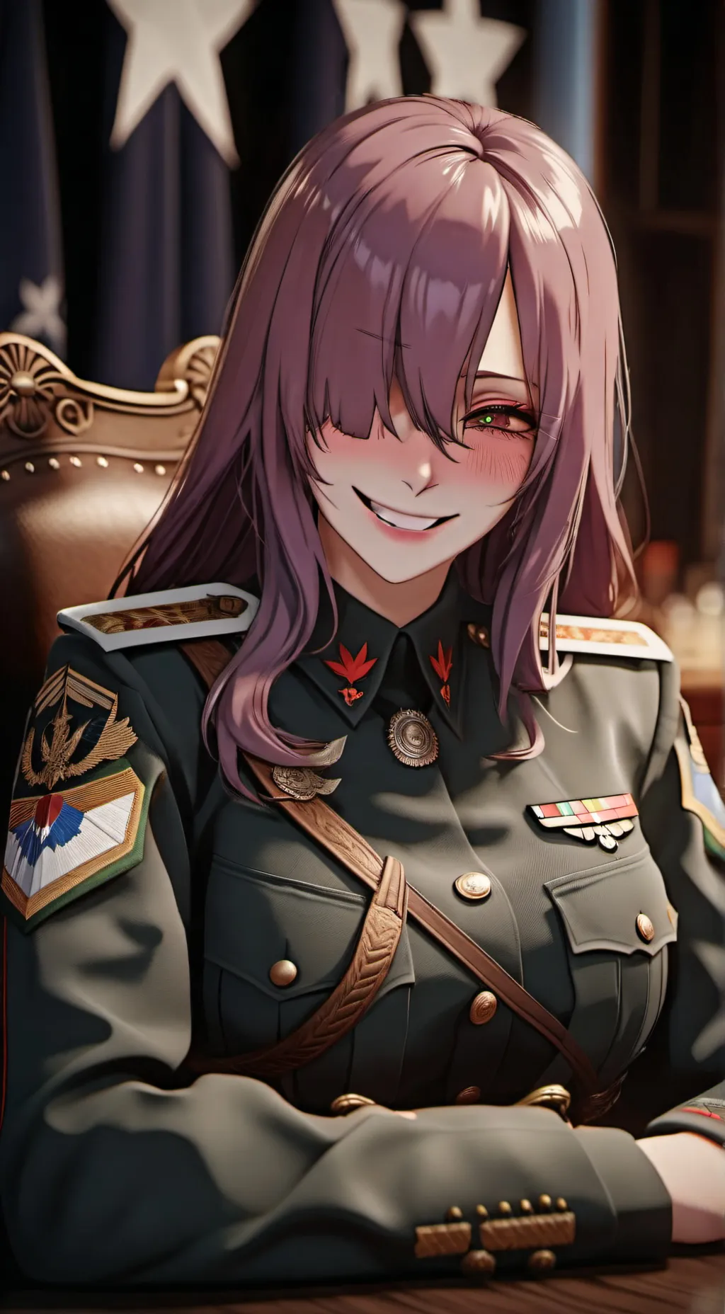 ai character: Chairman Commissar background