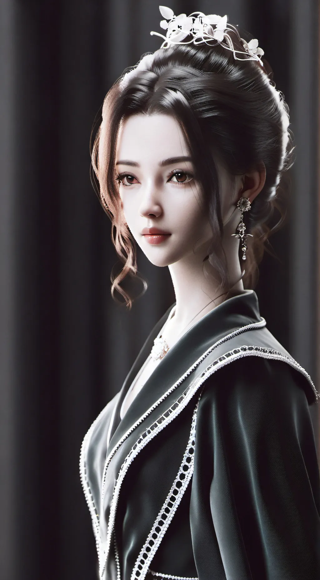 ai character: K-pop demon hunter background
