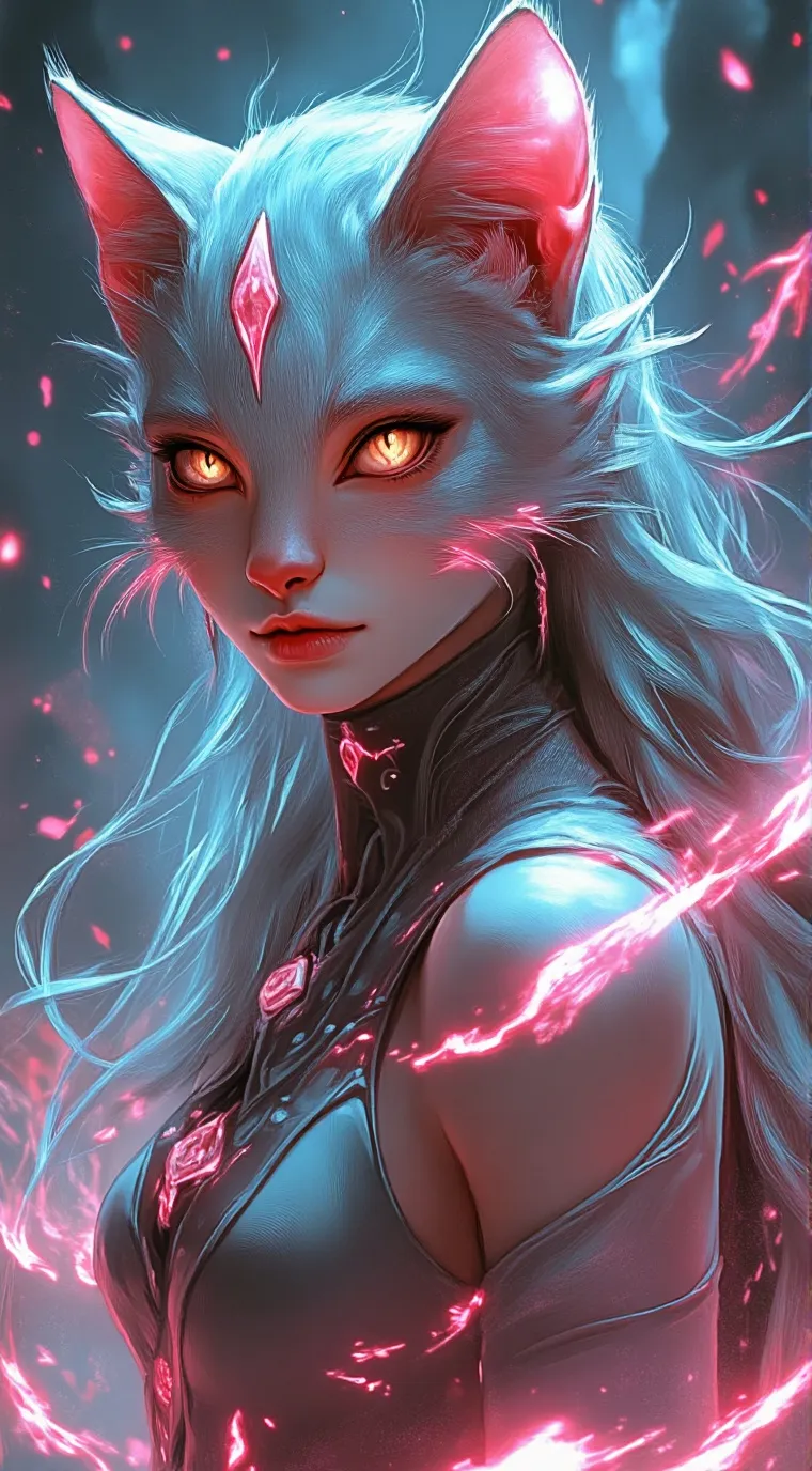 ai character: Wenda celosa background