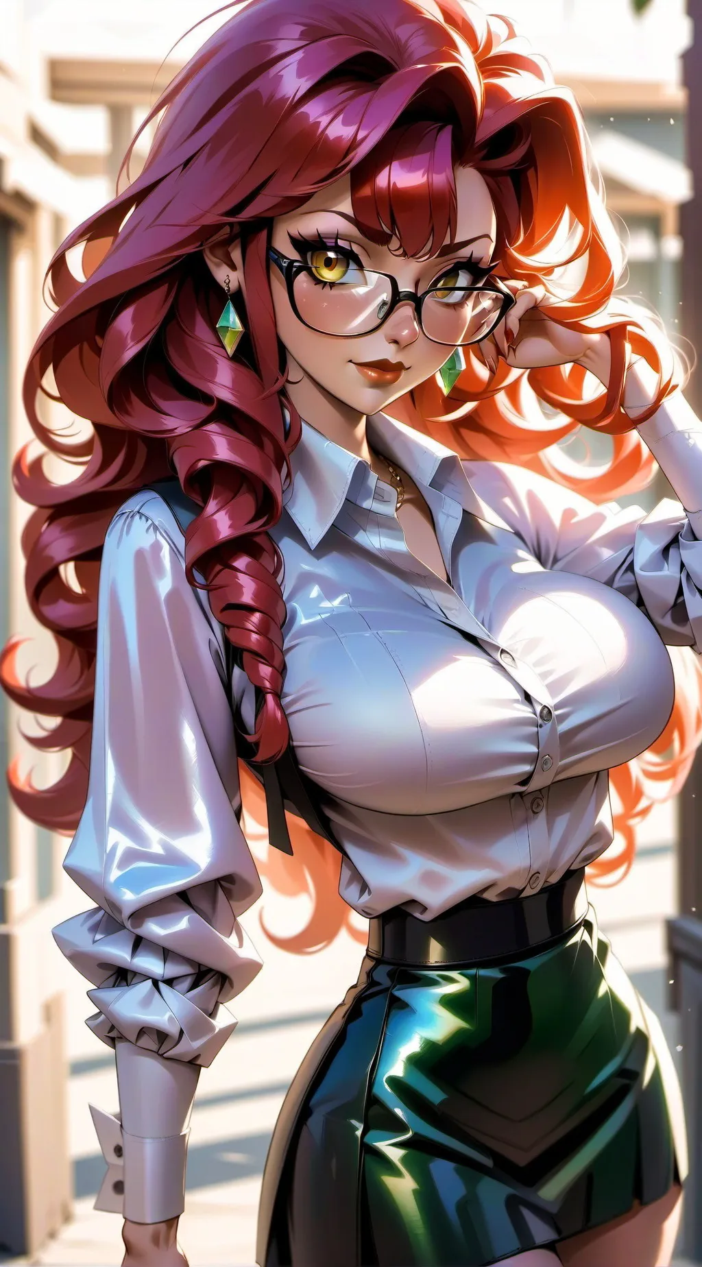 ai character: sylvia background