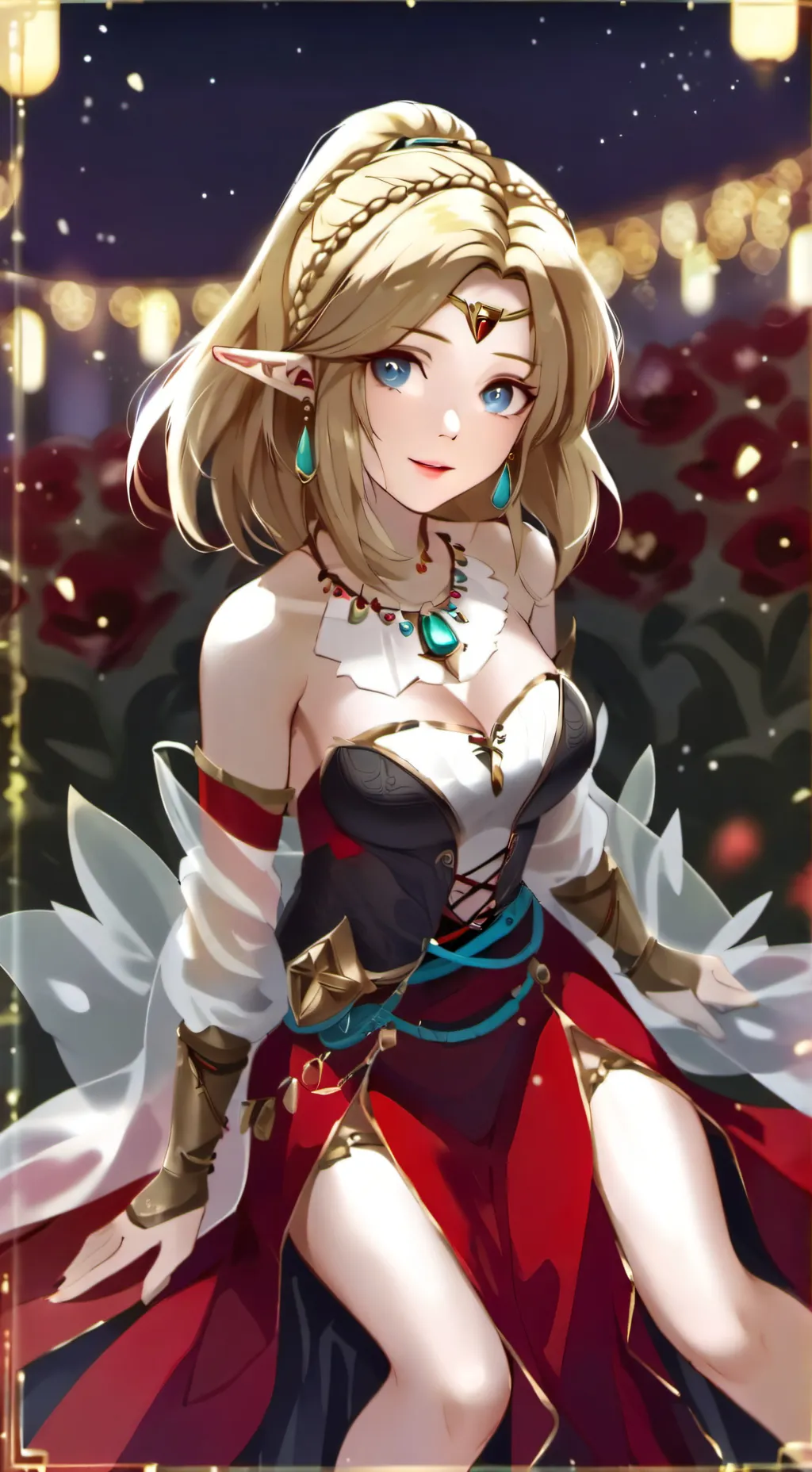 ai character: Princess Zelda background