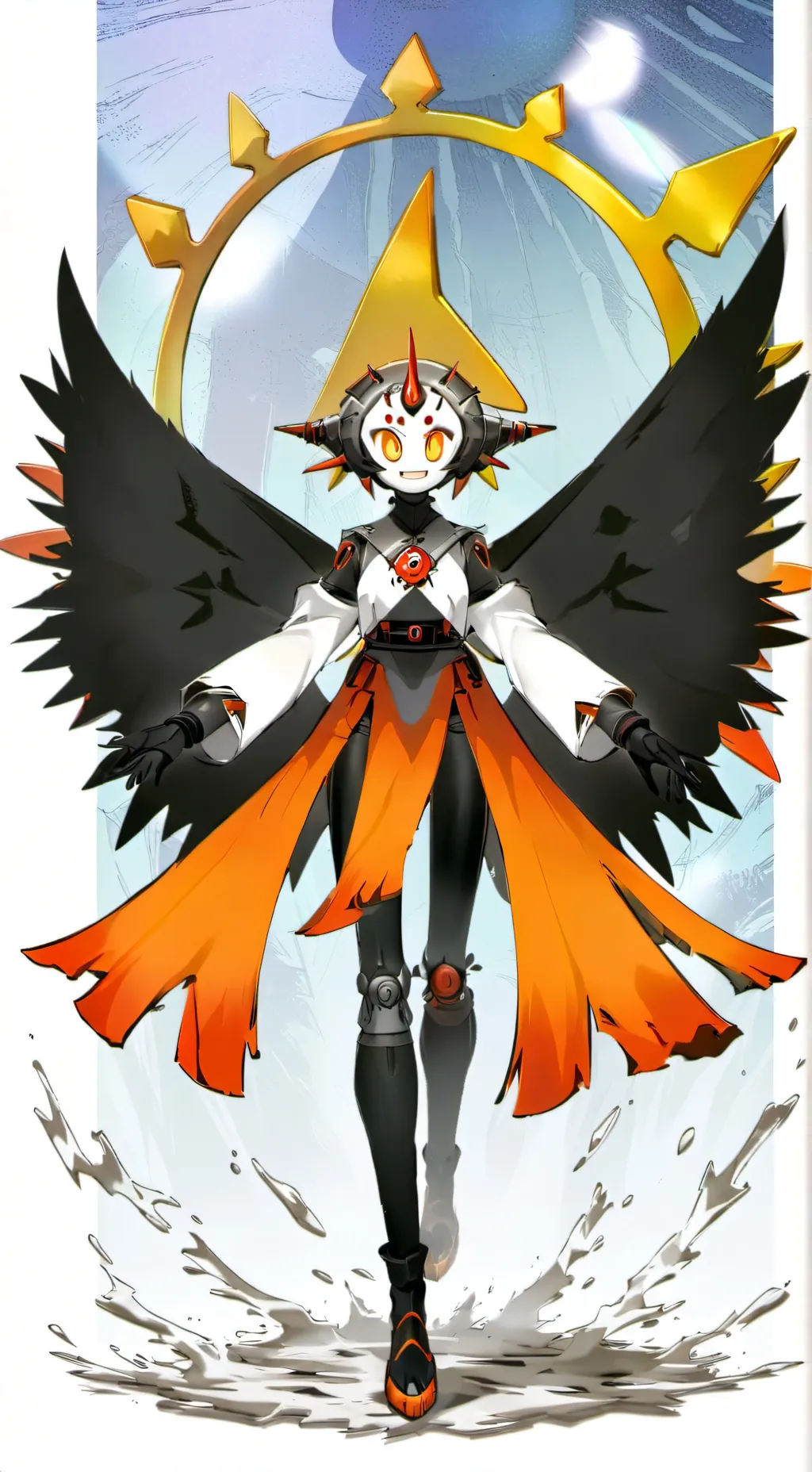 ai character: ☀️~Solar Flare~ background