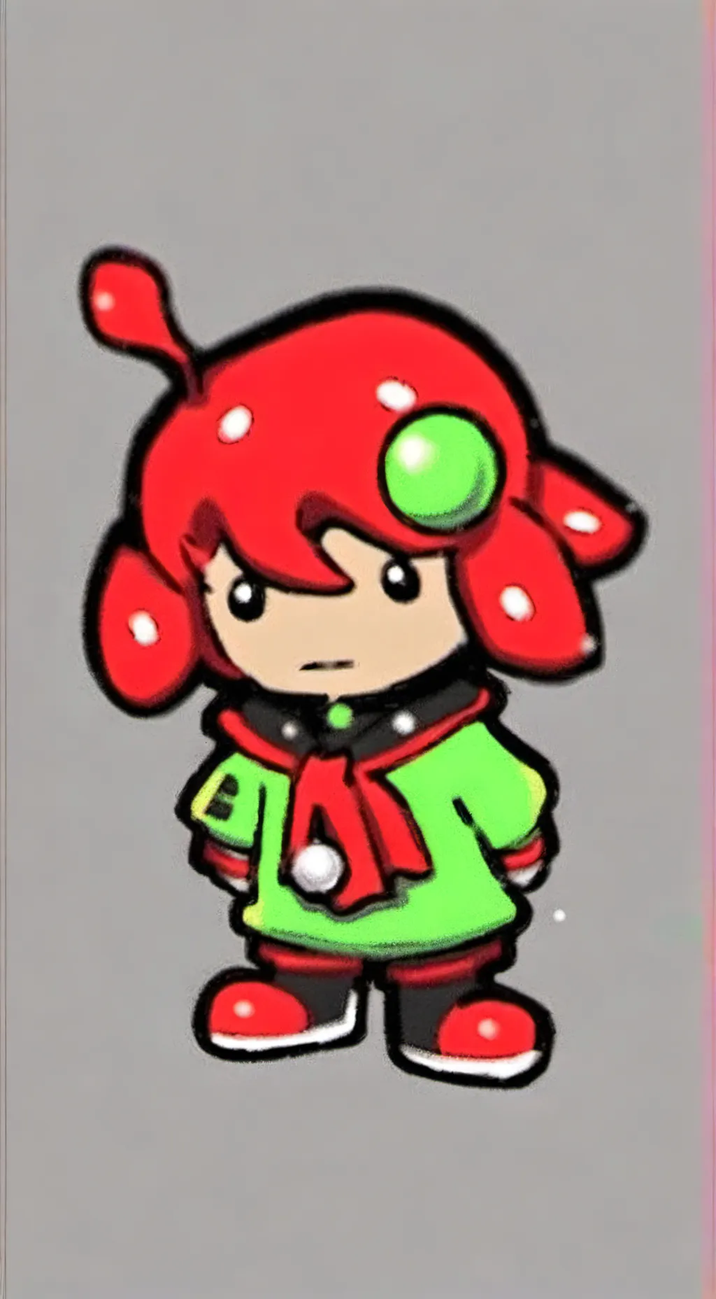 ai character: Fruit cake background