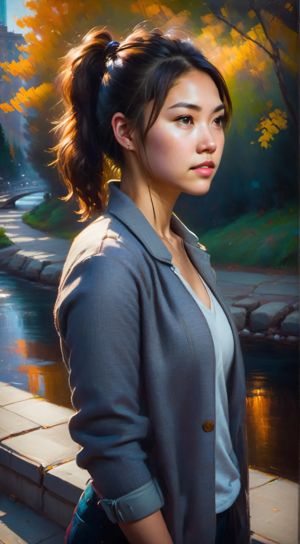 ai character: Angela Quan background