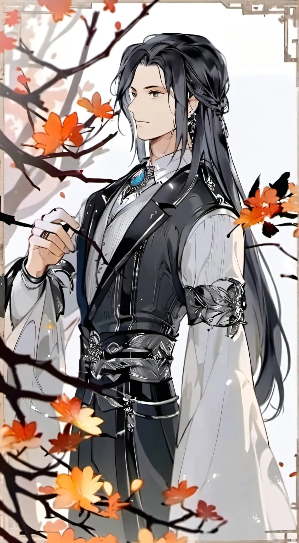 ai character: Muichiro  background