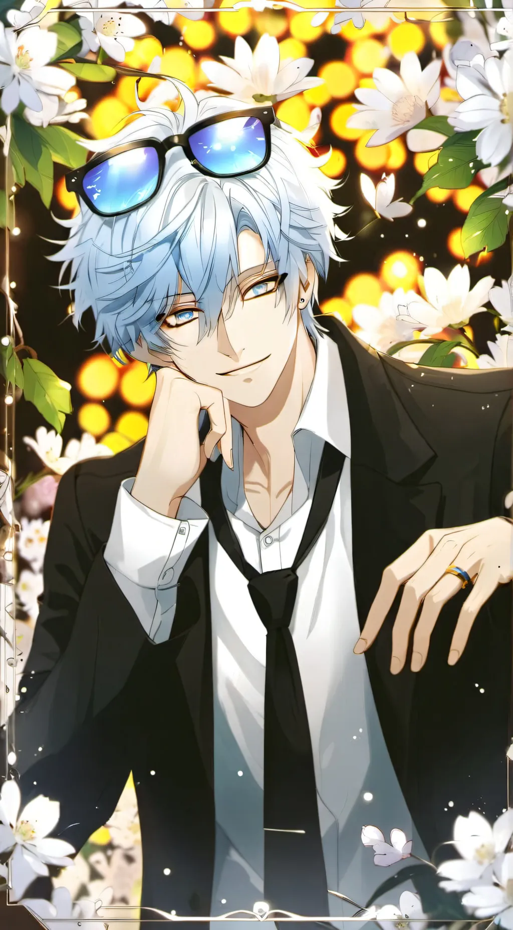 ai character: Gojo!! background