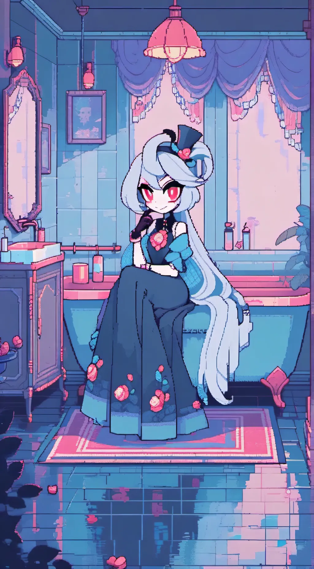 ai character: K-Pop and HH!  background
