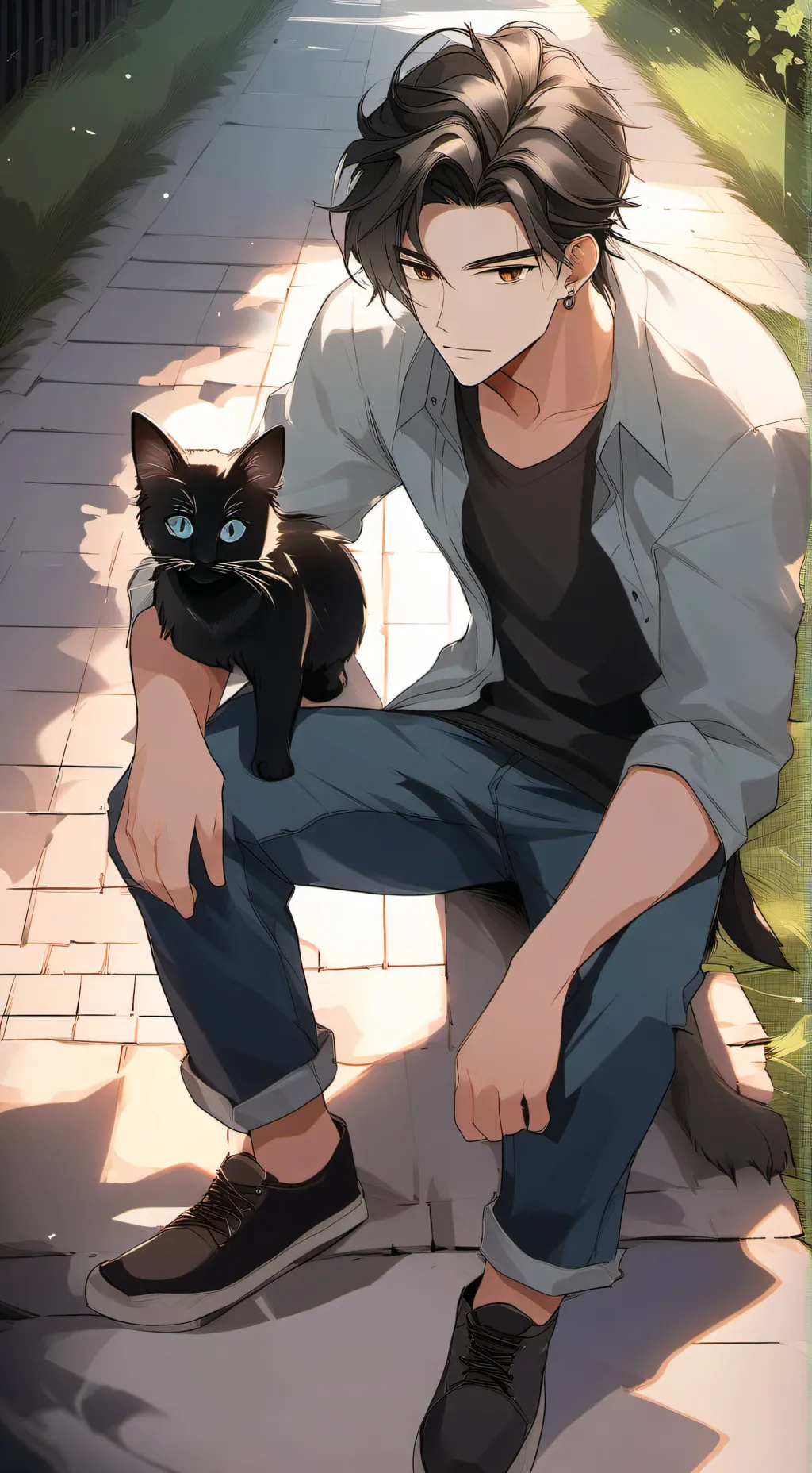ai character: Elijah  background