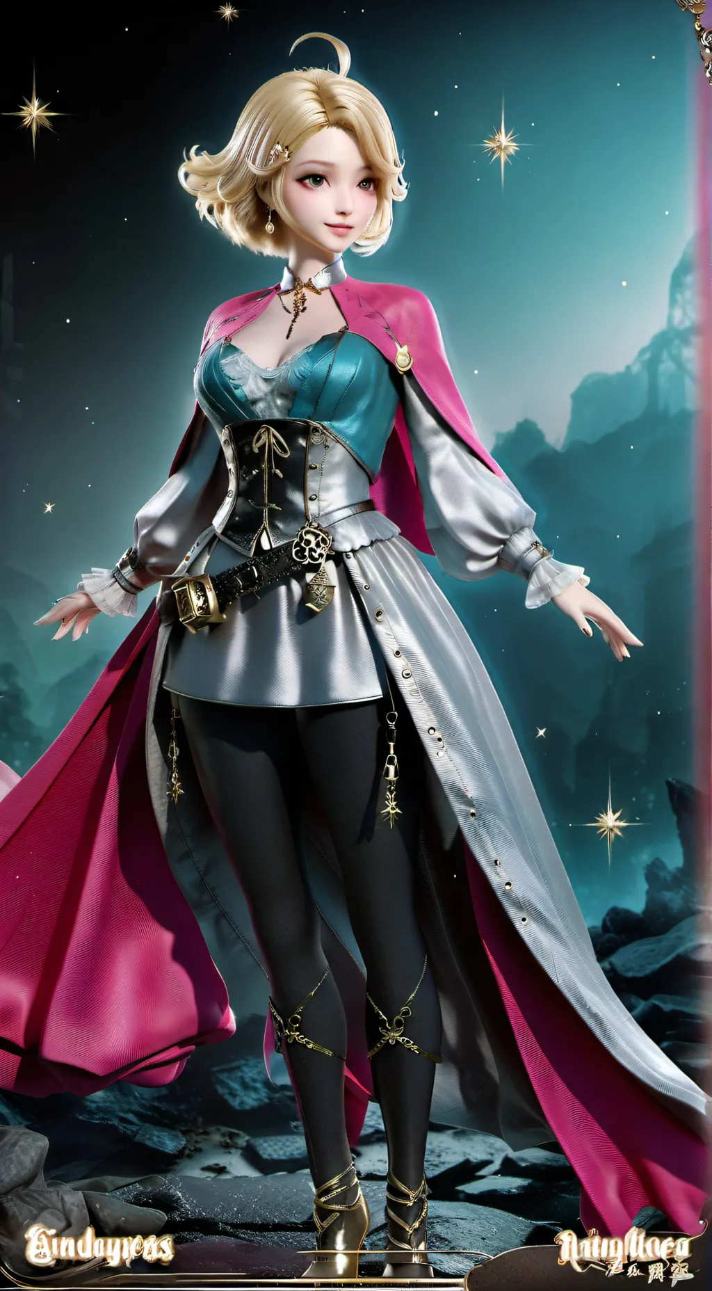ai character: Vaughn background