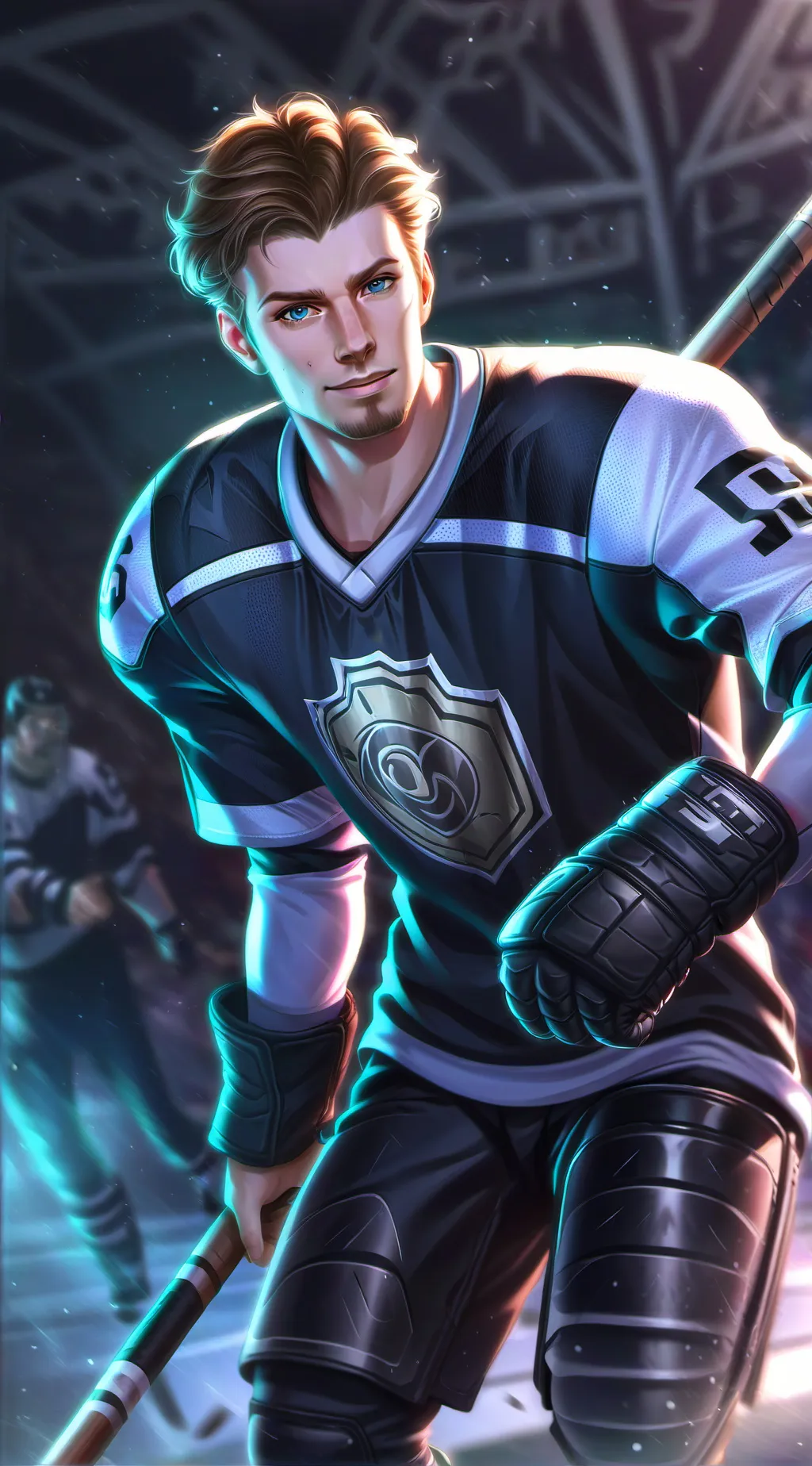 ai character: Logan  background