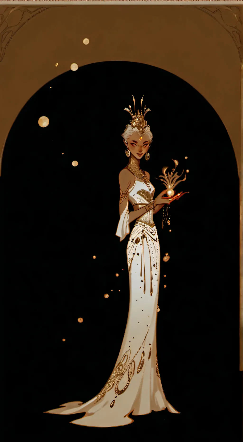 ai character: Lily background