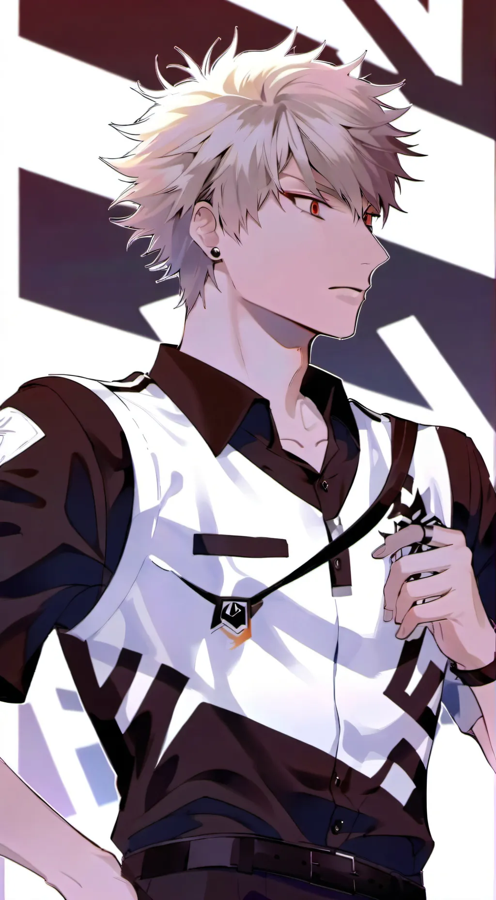 ai character: Bakugo background