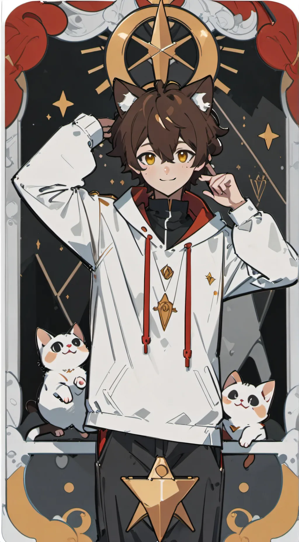 ai character: Kai background