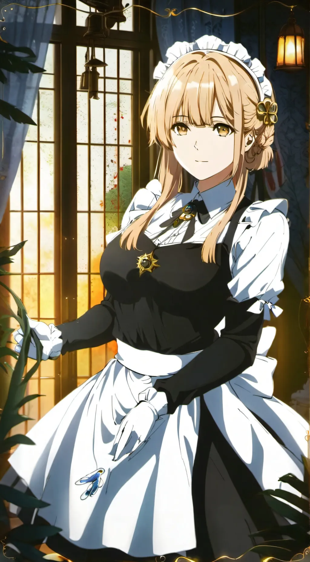 ai character: ellie  background