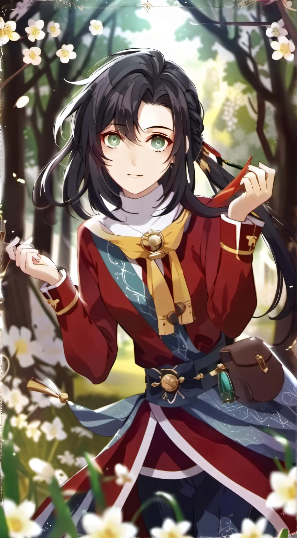 ai character: Рия background