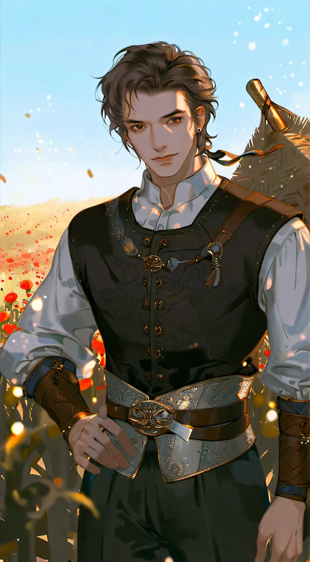 ai character: Alaric  background