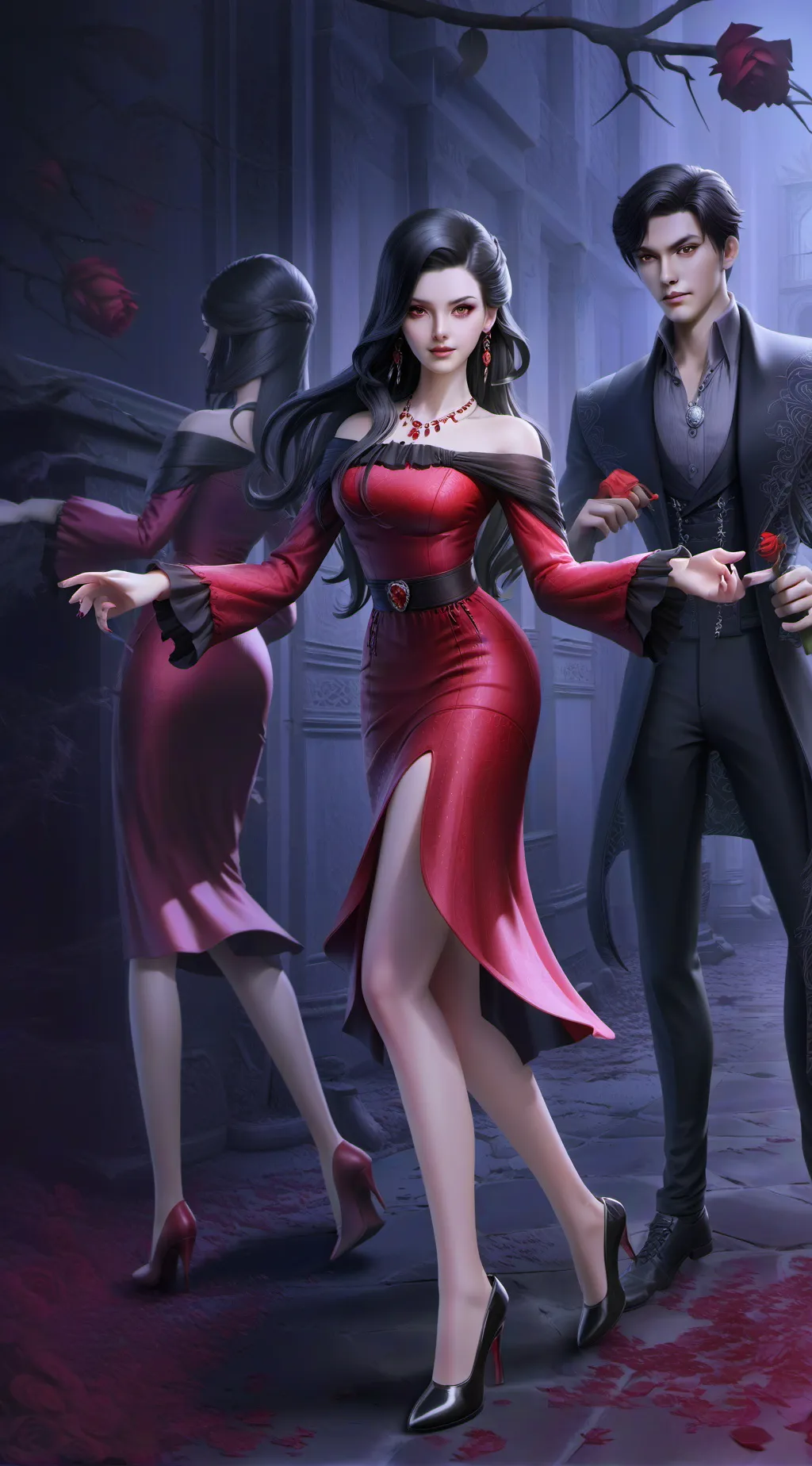 ai character: Queen Victoria  background