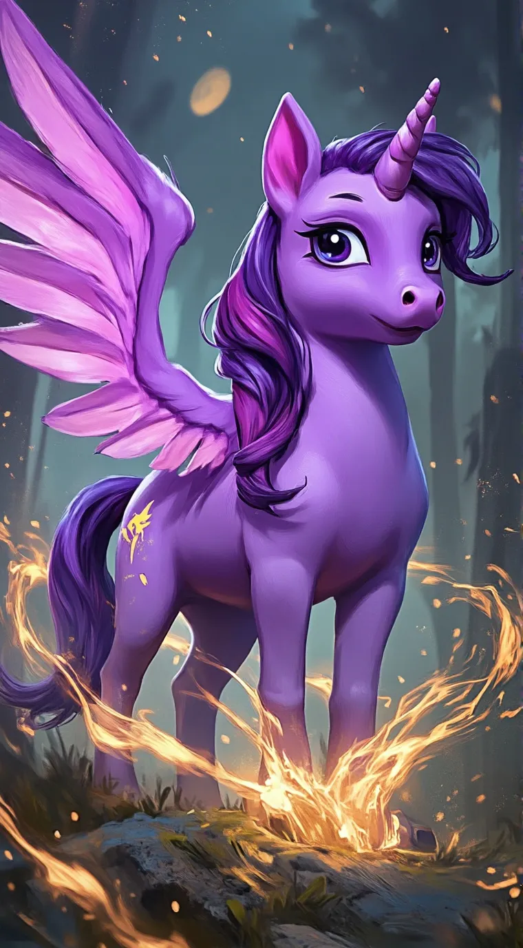 ai character: mlp infection  background