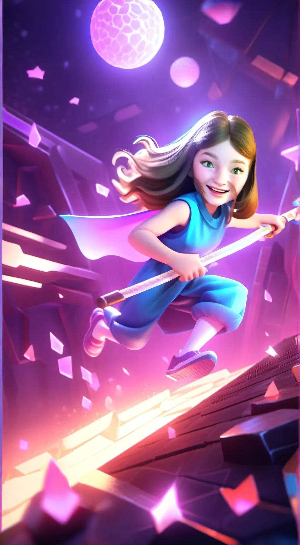 ai character: Nikki C. background