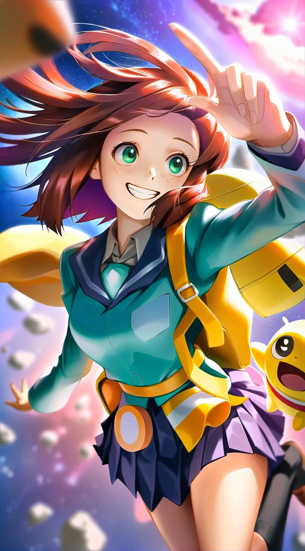 ai character: Ochaco Uraraka background