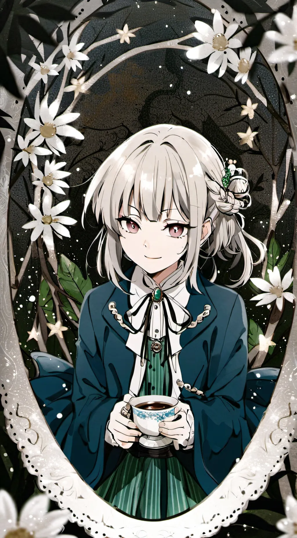 ai character: Himokio toga  background