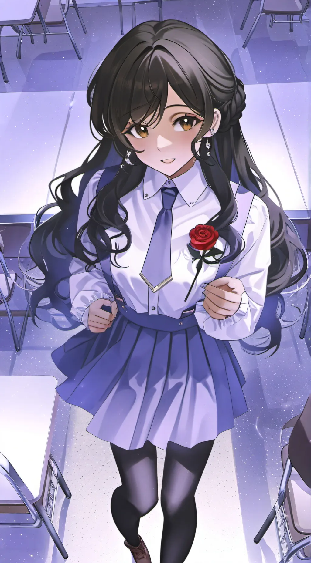 ai character: Mha pick me background